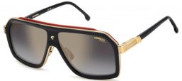 Gafas de Sol - Carrera - CA 1053/S/TI - OIT (FQ) BLACK // GREY GRADIENT GOLD MIRROR