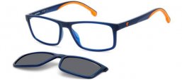 Monturas - Carrera - CA 8065/CS - RTC (M9) BLUE ORANGE // CLEAR + CLIP ON GREY POLARIZED