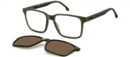 Gafas de Sol - Carrera - CA 8069/CS - TBO (SP) MILITARY GREEN // CLEAR + CLIP ON BRONZE POLARIZED