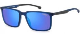 Gafas de Sol - Carrera - CARRERA DUCATI CARDUC 023/S - FLL (XT) MATTE BLUE // BLUE SKY MIRROR