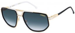 Gafas de Sol - Carrera - CARRERA 1072/S - 80S (08) BLACK GOLD // DARK BLUE GRADIENT