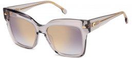 Gafas de Sol - Carrera - CARRERA 3037/S - KB7 (FQ) GREY // GREY GRADIENT GOLD MIRROR