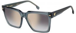 Sunglasses - Carrera - CARRERA 3067/S - KB7 (FQ) GREY // GREY GRADIENT GOLD MIRROR