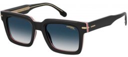 Sunglasses - Carrera - CARRERA 316/S - M4P (08) STRIPED BLACK // DARK BLUE GRADIENT