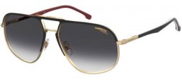 Gafas de Sol - Carrera - CARRERA 318/S - I46 (9O) MATTE BLACK GOLD // DARK GREY GRADIENT