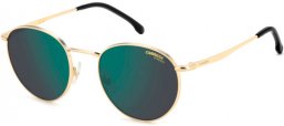 Lunettes de soleil - Carrera - CARRERA 339/S - RHL (MT) GOLD BLACK // GREEN MIRROR