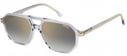 Gafas de Sol - Carrera - CARRERA 341/S - FT3 (FQ) GREY GOLD // GREY GRADIENT GOLD MIRROR