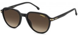 Gafas de Sol - Carrera - CARRERA 342/S - 003 (86) MATTE BLACK // BLACK BROWN GRADIENT GREEN ANTIREFLECTION