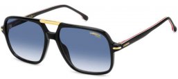 Lunettes de soleil - Carrera - CARRERA 350/S - 2M2 (08) BLACK // DARK BLUE GRADIENT