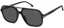 Lunettes de soleil - Carrera - CARRERA 350/S - RZZ (M9) BLACK // GREY POLARIZED