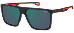 Gafas de Sol - Carrera - CARRERA 4019/S - BLX (Q3) MATTE BLACK RED // GREEN GREY MIRROR POLARIZED