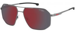 Gafas de Sol - Carrera - CARRERA DUCATI CARDUC 037/S - R80 (H4) MATTE DARK RUTHENIUM // RED MIRROR POLARIZED