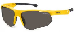 Gafas de Sol - Carrera - CARRERA DUCATI CARDUC 044/S - 4CW (IR) YELLOW BLACK // GREY