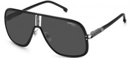 Sunglasses - Carrera - FLAGLAB 11 - 003 (IR) MATTE BLACK // GREY BLUE