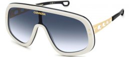 Gafas de Sol - Carrera - FLAGLAB 17 - B4E (08) WHITE GOLD // DARK BLUE GRADIENT