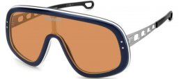 Gafas de Sol - Carrera - FLAGLAB 17 - DTY (W7) BLUE RUTHENIUM // ORANGE