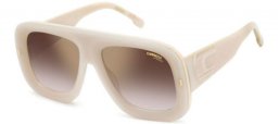 Gafas de Sol - Carrera - FLAGLAB 18 - SZJ (Y4) IVORY // BURGUNDY GRADIENT GOLD MIRROR