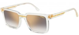 Gafas de Sol - Carrera - VICTORY C 02/S - 900 (FQ) CRYSTAL // GREY GRADIENT GOLD MIRROR