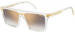 Gafas de Sol - Carrera - VICTORY C 03/S - 900 (FQ) CRYSTAL // GREY GRADIENT GOLD MIRROR