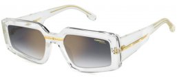 Lunettes de soleil - Carrera - VICTORY C 12/S - REJ (FQ) CRYSTAL GOLD // GREY GRADIENT GOLD MIRROR