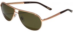 Gafas de Sol - Chopard - SCHA10 - 8FCP SHINY GOLD ROSE // BROWN POLARIZED