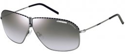 Lunettes de soleil - Carrera - FUNKY - DMO (IC) STEEL METAL RUTHENIUM BLACK // GREY MIRROR SILVER