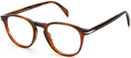 Monturas - David Beckham Eyewear - DB 1018 - Z15 BROWN STRIPED HAVANA