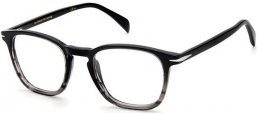 Monturas - David Beckham Eyewear - DB 1050 - XOW BLACK GREY HORN