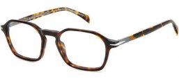 Monturas - David Beckham Eyewear - DB 1125 - 4HU HAVANA DARK RUTHENIUM