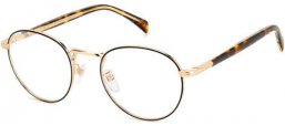 Monturas - David Beckham Eyewear - DB 1127 - I46 MATTE BLACK GOLD