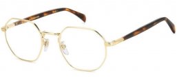 Monturas - David Beckham Eyewear - DB 1133 - T5U GOLD BROWN HORN