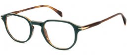 Frames - David Beckham Eyewear - DB 1140 - RFD GREEN STRIPPED BROWN