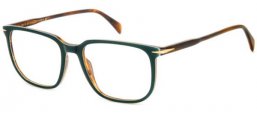 Monturas - David Beckham Eyewear - DB 1141 - RFD GREEN STRIPPED BROWN