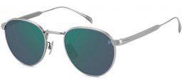 Gafas de Sol - David Beckham Eyewear - DB 1142/S - R81 (MT) MATTE RUTHENIUM // GREEN MIRROR