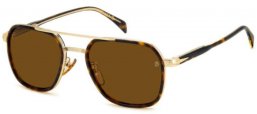 Gafas de Sol - David Beckham Eyewear - DB 1161/S - 2IK (70) HAVANA GOLD // BROWN