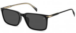 Gafas de Sol - David Beckham Eyewear - DB 1163/F/S - 807 (IR) BLACK // GREY