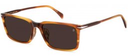 Gafas de Sol - David Beckham Eyewear - DB 1163/F/S - EX4 (70) BROWN HORN // BROWN