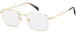 Lunettes de vue - David Beckham Eyewear - DB 1165 - J5G GOLD // CLEAR MIRROR