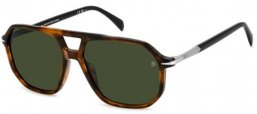 Gafas de Sol - David Beckham Eyewear - DB 1172/S - 6C5 (QT) BROWN HORN // GREEN