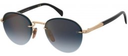 Gafas de Sol - David Beckham Eyewear - DB 1173/S - RHL (1V) GOLD // BLUE GRADIENT GOLD MIRROR