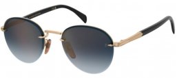 Gafas de Sol - David Beckham Eyewear - DB 1173/S - RHL (2K) GOLD // GREY ANTIREFLECTION