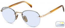 Gafas de Sol - David Beckham Eyewear - DB 1173/S - T5U (QZ) GOLD // AZURE PHOTOCROMATIC