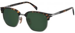 Gafas de Sol - David Beckham Eyewear - DB 1176/G/S - 3MA (QT) HAVANA // GREEN