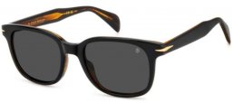 Sunglasses - David Beckham Eyewear - DB 1177/S - 05K (2K) BLACK // GREY ANTIREFLECTION