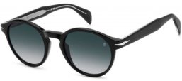 Gafas de Sol - David Beckham Eyewear - DB 1178/S - 807 (08) BLACK // DARK BLUE GRADIENT