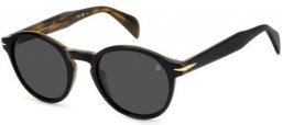 Gafas de Sol - David Beckham Eyewear - DB 1178/S - PPO (2K) BLACK // GREY ANTIREFLECTION