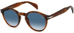 Gafas de Sol - David Beckham Eyewear - DB 1178/S - WR9 (08) BROWN HAVANA // DARK BLUE GRADIENT