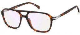 Monturas - David Beckham Eyewear - DB 1182 - 3MA (2Y) HAVANA // LIGHT BLUE MIRROR