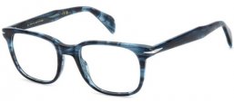 Monturas - David Beckham Eyewear - DB 1184 - 38I STRIPED BLUE