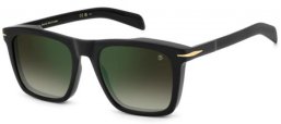 Gafas de Sol - David Beckham Eyewear - DB 7000/S - 003 (CS) BLACK // GREEN GRADIENT GREEN MIRROR